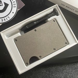 Aluminum metal The ridge Wallet